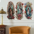 thumbnail image 1 of Calcomanías de pared de vinilo de PVC religiosas de la Virgen María, 40 x 55 cm, 1 of 3