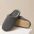 thumbnail image 2 of Slippers for Women,Gentle Indoor Slippers For With Quiet Sole Cozy Home Shoes For Couples Soft Cushioned Comfort For Everyday Use,Womens Slippers,Grey,9, 2 of 4