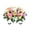 Multicolor-F, variant on Yooshoverk Artificial Satin Grave Saddle Flowers, Memorial Day Tombstone Cemetery Decoration Multicolor-F 60Cm