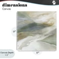 thumbnail image 4 of Stupell Industries Contemporary Serene Mist Over Rolling Fields Canvas Art, 17 x 17, by Carol Robinson, 4 of 8