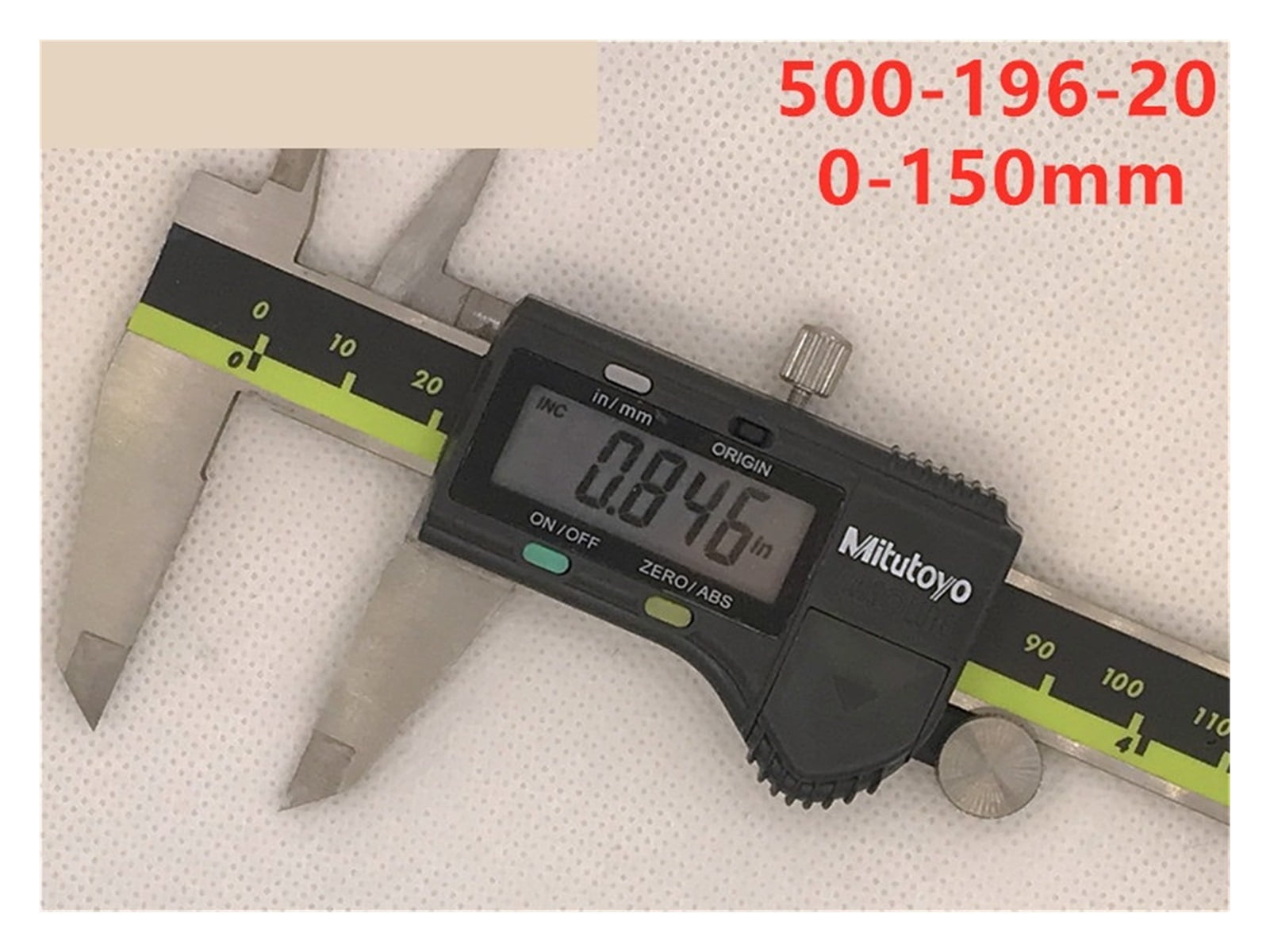 Caliper LCD Digital Vernier Calipers 6inch 0-150 200 300mm 500-196-20 Caliper Electronic Measuring Stainless Ste ,Easy to Operate