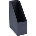 thumbnail image 4 of Bigso Estelle Canvas Fiberboard Upright Magazine Storage Box | Ash, 4 of 12