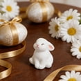 thumbnail image 5 of 1PC Mini Flocked Easter Bunny Decorations, Cute Mini Easter Bunny Figures, Miniature Rabbit for Landscape Ornaments, Party Favors Gifts Home Office Table Decor, 5 of 8