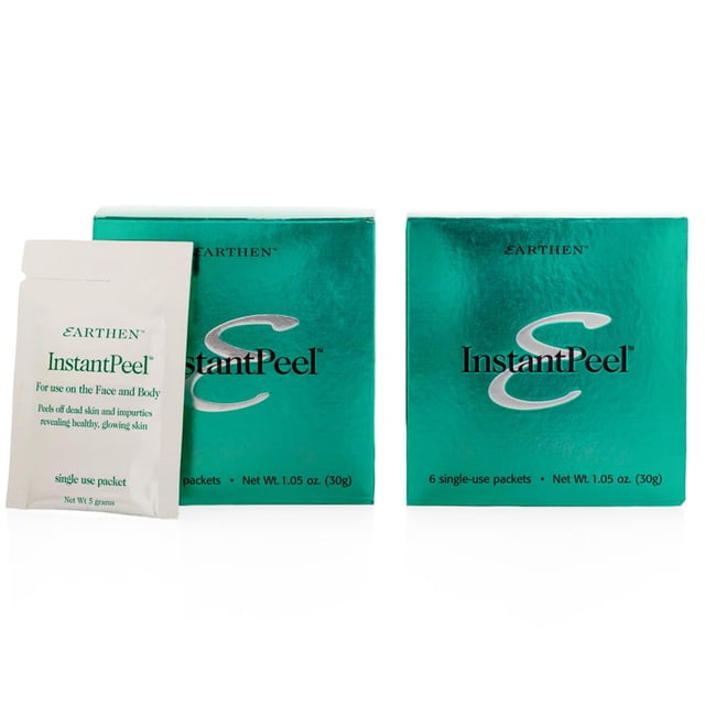 Exfoliante para la piel, removedor de piel muerta, Earthen SkinCare InstantPeel