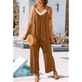 thumbnail image 5 of Womens Casual Jumpsuits Orange XL, 5 of 7