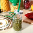 thumbnail image 3 of 5X Canning Kit Jar Lifter Wide Mouth Canning Funnel Lid Wand for Canning Jars Anti-Scald Kitchen Tools(3Pcs,Green),5 x Can lifter 5 x canning funnel 5 x Magnetic cover rod,Green, 3 of 6