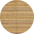thumbnail image 1 of Ahgly Company Indoor Round Abstract Red Abstract Area Rugs, 5' Round, 1 of 6