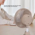 thumbnail image 3 of Ventilador de Escritorio Plegable con Soporte Telescópico Ventilador de Pie Oscilante Recargable de 4000mAh con Cubierta de Malla Desmontable ANGGREK  Otros, 3 of 8