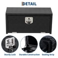 thumbnail image 2 of Yiwa Pickup Storage Box, Waterproof Underbody Aluminum Tool Organizer with Lock and Keys for Trucks, Trailers, and RVs, 2 of 8