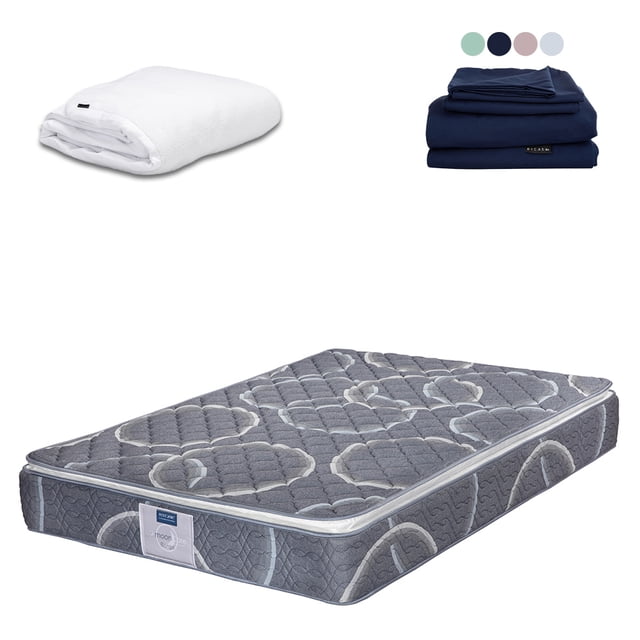 Colchón King Size Dicasa Bongo + Protector Cloud + Sábanas Softy