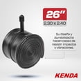 thumbnail image 2 of Camara para Bicicleta Kenda 546M 26' 2.30/2.40 Americana Negro, 2 of 4