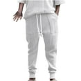 thumbnail image 2 of Njoeus Men's Tapered Knit Pants Casual Joggers Athletic Workout Track Pants Trendy Sweatpants with Pockets M-3XL, 2 of 3