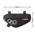 thumbnail image 3 of Bicicleta Triángulo Marco Bolsa Completamente impermeable Tubo frontal Ciclismo Bolsa Bicicleta Herramienta de almacenamiento, 3 of 8