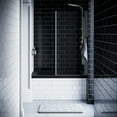 thumbnail image 6 of Voltaire 48" x 32" Right-Hand Drain Alcove Bathtub in Matte Black, 6 of 7