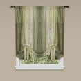 thumbnail image 4 of Designer Home Ombre Window Curtains, Modern Semi-Sheer Window Curtain Drape Shade Panels, Window Treatment for Livingroom, Bedroom and Kitchen, 4 of 6