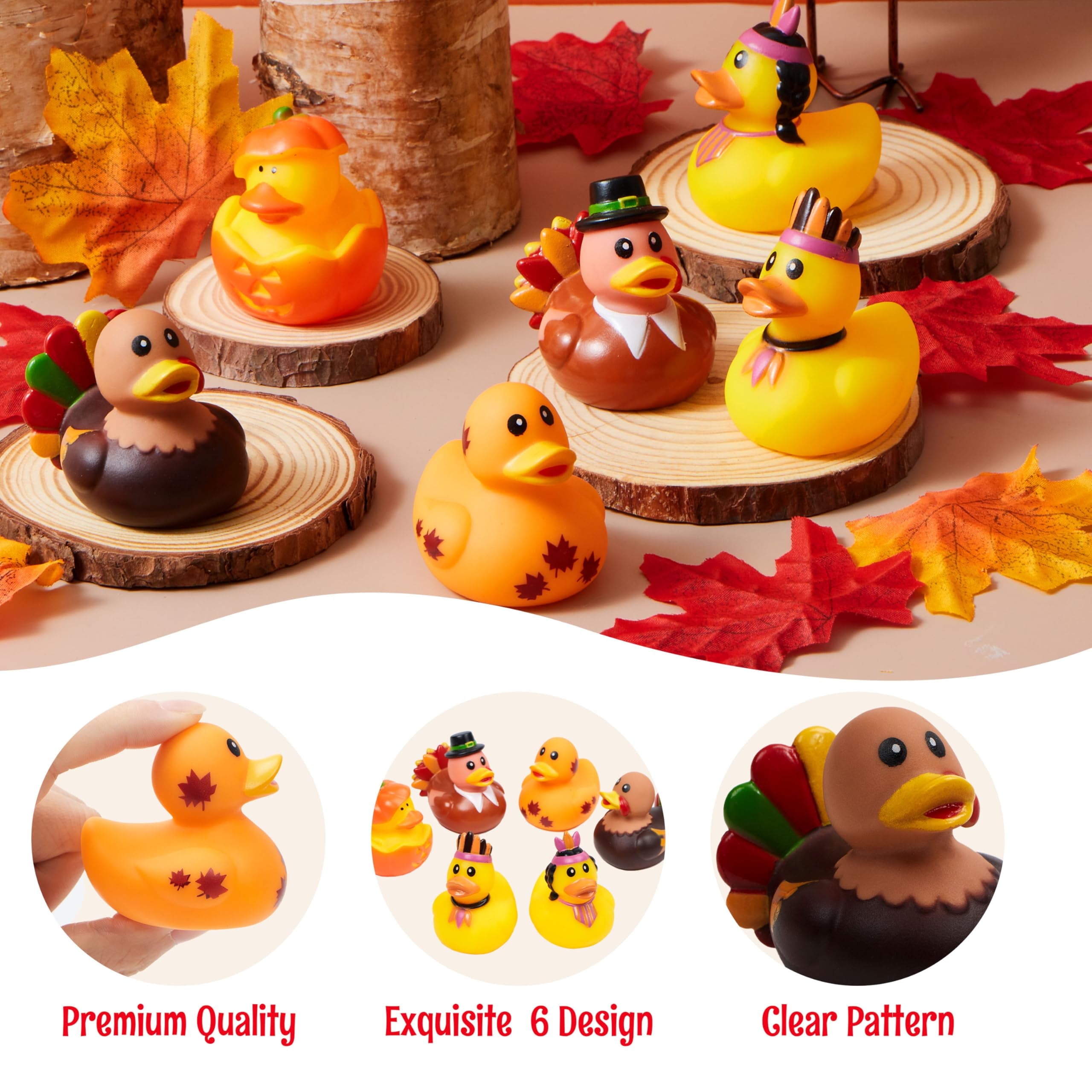 Joyfy Rubber Ducks, 18 Pcs