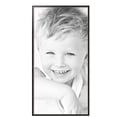 thumbnail image 2 of ArtToFrames 25" x 49" Black Square with Gold Beads Picture Frame, 25x49 inch Black Wood Poster Frame (WOM-5021),  Pack, 2 of 7