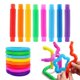 thumbnail image 1 of 12PCS Diameter 1.9cm Pop Tube Box Package Stress Anxiety Relief Telescopic Fidget Toys Sensory Toy for Kids Christmas Gifts, 1 of 5