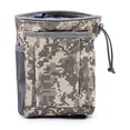 thumbnail image 4 of Bolsa de almacenamiento táctica para artículos diversos de montañismo al aire libre, bolsa de cintura con cordón y diseño de camuflaje para fanáticos militares, 4 of 4
