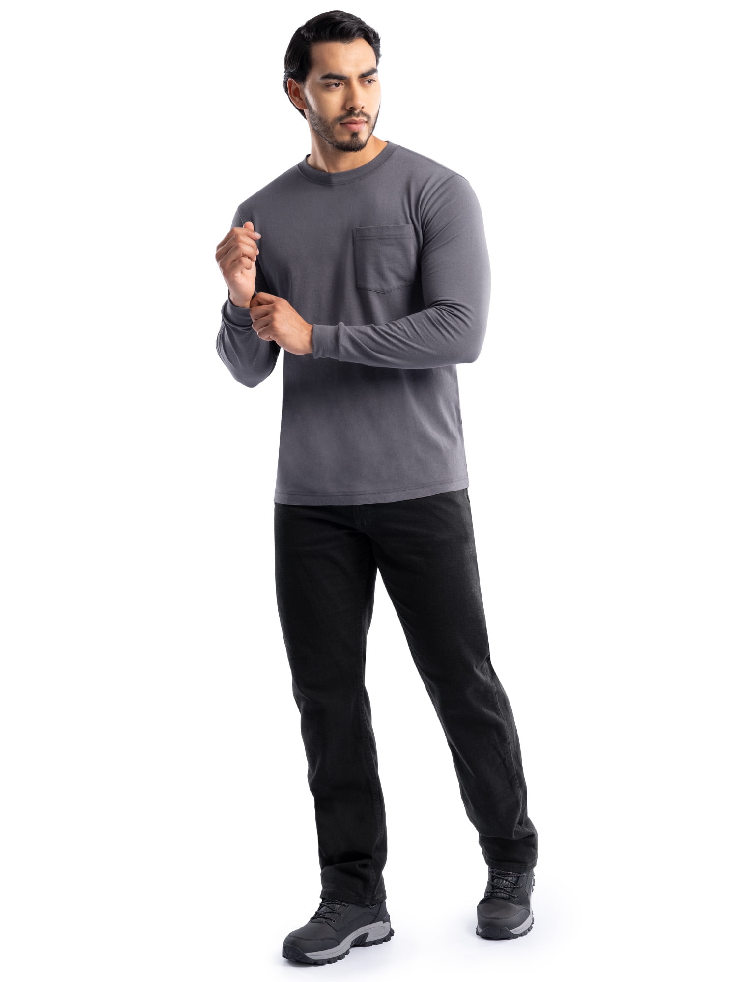 Brahma Workwear Mens Long Sleeve Core Tee, Sizes S-5XL and LT-4XLT