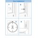 thumbnail image 3 of Paquete de 4 cuñas de seguridad para ventanas Safety Innovations a prueba de niños, 3 of 7