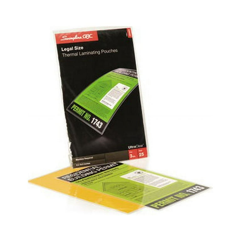 UltraClear Thermal Laminating Pouches, 3 mil, 9 UltraClear Thermal Laminating Pouches, 3 mil, 9