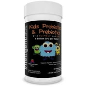 Intelligent Labs 6 Billion CFU Kids/Children's Probiotics with Prebiotics, Sunfiber and FOS, for 10x More Effectiveness, One A Day Great Taste Chewable Probiotic, 60-Day Supply, Third-Party Verified