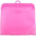 thumbnail image 1 of Reusable silicone waterproof food storage bag container for food storage bags with date pointer, 1000ml rose red, 1 of 3