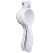 The Pioneer Woman Garden Party Handheld Cast Citrus Fruit Press Juicer with Filter, White