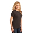 thumbnail image 4 of Port & Company Ladies Core Cotton Tee-XS (Dark Chocolate Brown), 4 of 6