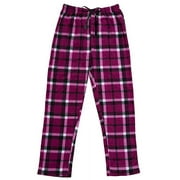 North 15 Women's Super Soft Fleece Plaid Pajama Bottom Lounge Pants-L1326-Design10-4XL