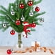 thumbnail image 5 of Adornos navideños, adornos navideños, regalos navideños, árbol de Navidad acrílico 2D, colgante de 26 letras, regalo decorativo, colgantes para fiestas navideñas familiares, objetos colgantes, 5 of 6
