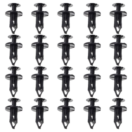 Zehuanyu 100 Pcs Panel Clamp Auto Modified Upper Pump Car Bumper Clip