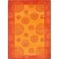 thumbnail image 2 of Kid Essentials - Teen Area Rugs Whimzi - Rectangle - 3'10" x 5'4" - Orange, 2 of 4