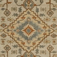 thumbnail image 6 of SAFAVIEH Heritage Nita Traditional Wool Area Rug, Light Blue/Rust, 3' x 5', 6 of 6