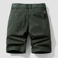 thumbnail image 3 of Men Swim Trunks Mens Swim Ndbuld Men's Plus Size Cargo Shorts Multi-Pockets Relaxed Summer Beach Shorts Pants Army Green XL, 3 of 3