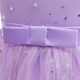 thumbnail image 6 of TAIAOJING Toddler Girls Princess Pageant Gown Dresses Solid Color Bowknot Party Princess Dress Soft 4-5Y, 6 of 7