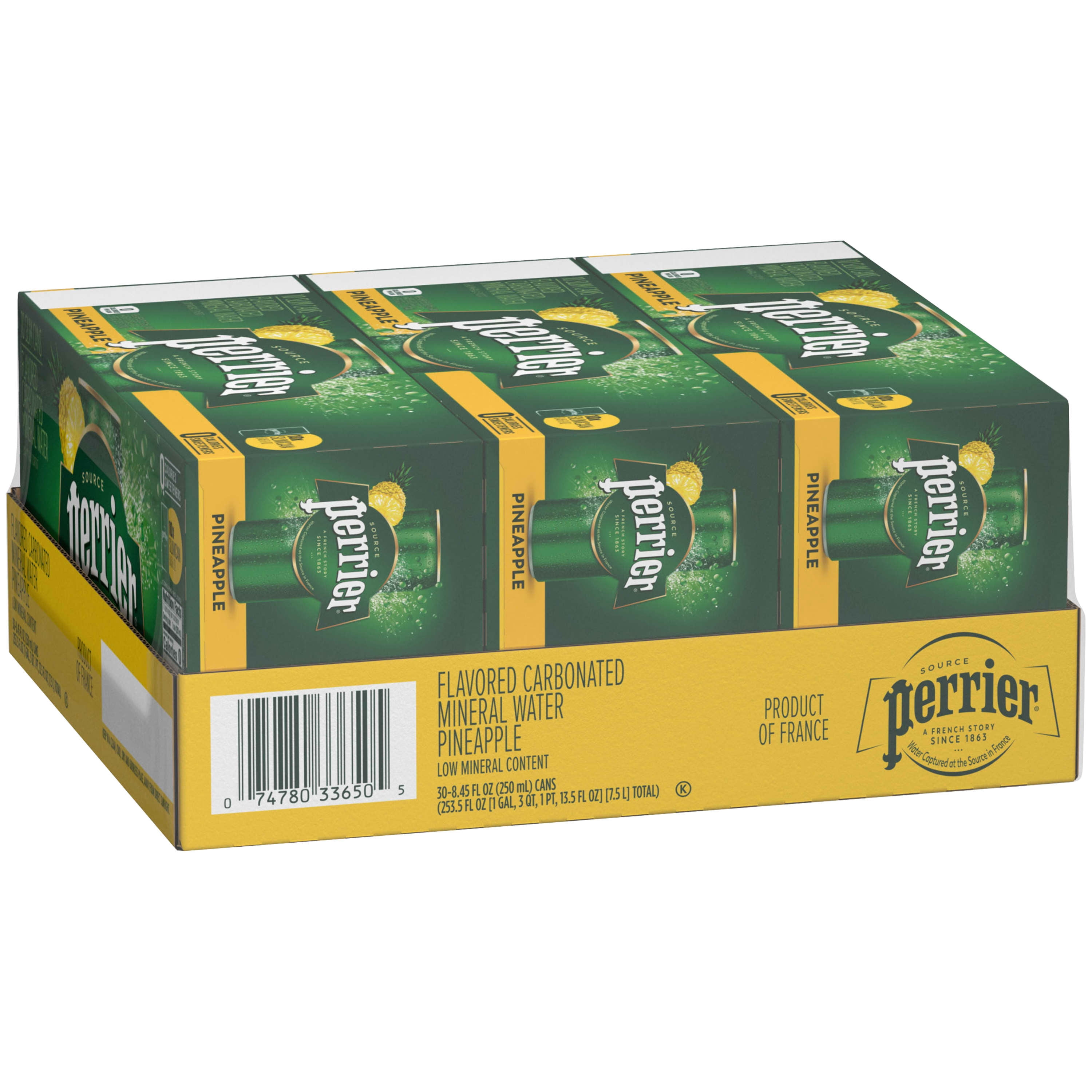 Perrier Pineapple Water 253.5 fl oz