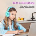 thumbnail image 6 of Seenda Kids Headphones, Wired Headphones for Kids On-Ear with Microphone, Foldable Stereo Tangle-Free Headphones for Girls Boys School Travel, 6 of 6