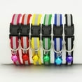 thumbnail image 2 of UDIYO Pet Puppy Cat Dog Kitten Soft Glossy Reflective Collar Safety Buckle with Bell, 2 of 7