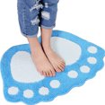 thumbnail image 5 of Smilepp Feet Shape Indoor Door Mat Foot Pad Bathroom Anti Kitchen Hallway Carpets Slip Rugs Kitchen Hallway Toilet Non-slip Carpets, 5 of 5