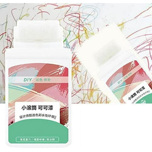 Wall Repair with Roller, Quick Drying Wall Repair Paste, Wall Cover, Rolling Paint Repair Wall Paste, DIY Repair Renovation Removel Wall Advertisements