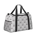thumbnail image 2 of Fotbe Panda Bear Bolsa de Viaje con Estampado, Bolsa de Fin de Semana para Mujer con Compartimento para Zapatos, Bolsa de Gimnasio con Bolsillo Húmedo, 2 of 7