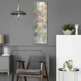 thumbnail image 5 of Luxe Metal Art 'Dreamy Flowers I' by Silvia Vassileva, Metal Wall Art, 12" x 36", 5 of 9