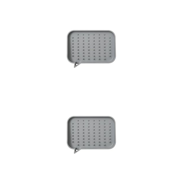 Naiovety Soporte de silicona para baño, ducha antideslizante, de almacenamiento, encimera, caja de drenaje de reutilizable, bandeja Type2 NO2 Naiovety CBP285435