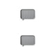 thumbnail image 3 of Bearachild Soporte para baño, fregadero antideslizante, de almacenamiento, encimera, lavable, reutilizable, caja de drenaje, bandeja decorativa gris Gris 2piezas Bearachild CBP285435, 3 of 6