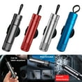 thumbnail image 2 of mmirethe Reliable Emergency Hammer - Cutting And Window Breaking Easy To Carry Small In Size Car Safety Hammer blue 1Set, 2 of 6