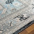 thumbnail image 6 of Hauteloom Sultanbeyli Living Room, Bedroom Area Rug - Traditional - Taupe, Black, Teal - 8'10" x 12', 6 of 6