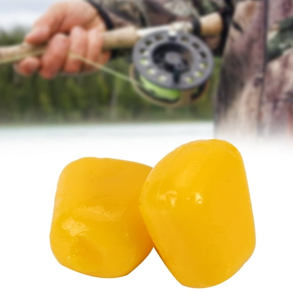 Kritne Artificial Carp Baits, 50Pcs/Bag Useful Outdoor Freshwater Soft Artificial Flavor Carp Baits Corn Fishing Lures