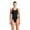 Black-White, variant on Arena Women's One Piece Swimsuit Tech Multi Solid